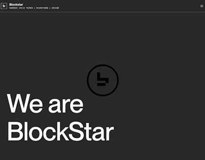 Blockstar Design Website & Brand Identity