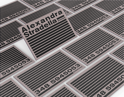 Business Card for Alexandra Stradella