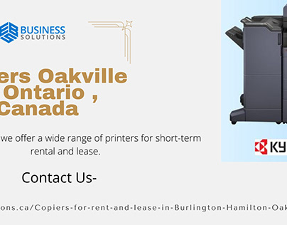 Copiers Oakville in Ontario , Canada