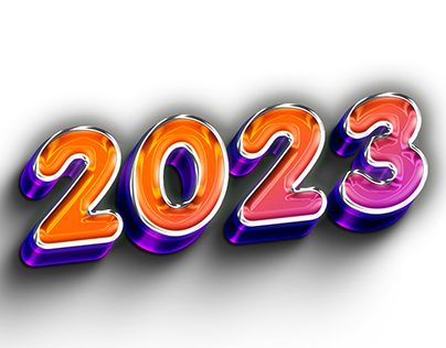 2023 3d text effect