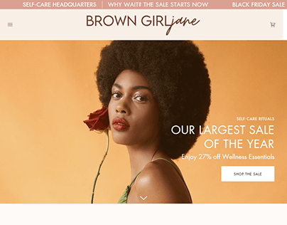 Brown girl cosmetics website