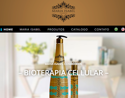 Maria Isabel Cosmeticos Website