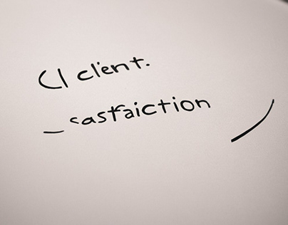 Client's Satisfaction As First Priority : )