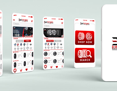 Weels & tyres store mobile e-commerce App