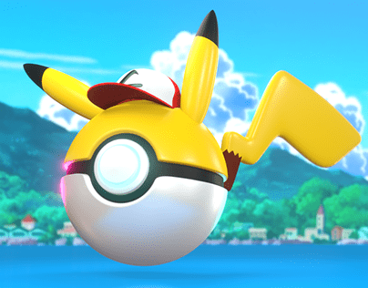 Project thumbnail - Pikaball — 3D Animation.