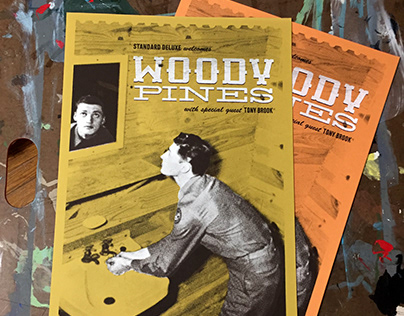 Show Poster: Woody Pines with Tony Brook