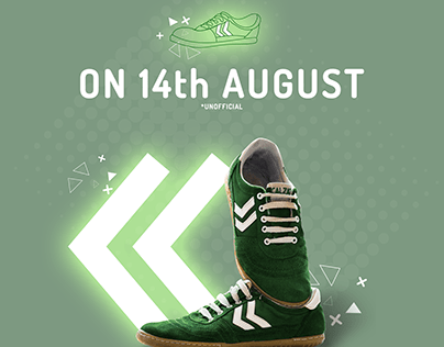 Limited edition shoes on 14th august (self employed)