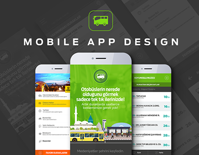 Konya Mobile App Design