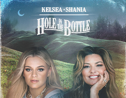 Shania Twain + Kelsea "Hole in the Bottle" Poster