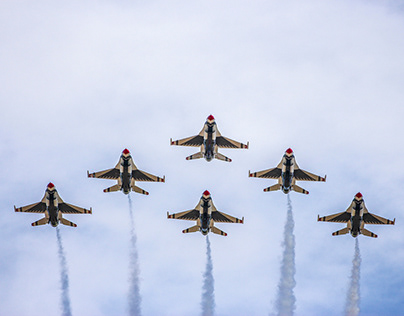 Photography of USAF Thunderbirds-Brand Asset