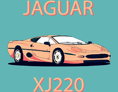 Vector '92 Jaguar Xj220