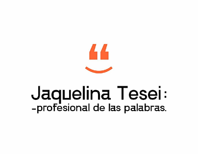 Diseño de logotipo - Jaquelina Tesei