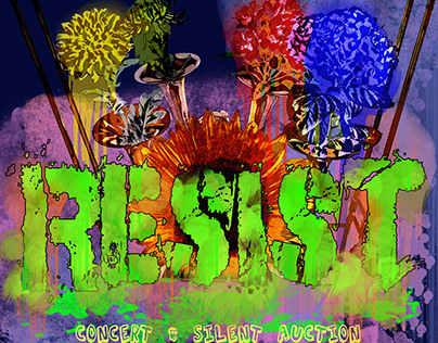 RESIST Concert Flyer