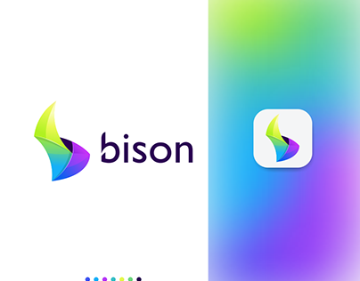 logo design bison