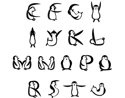Penguin Alphabet