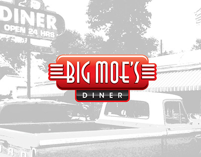Big Moe's Diner Branding