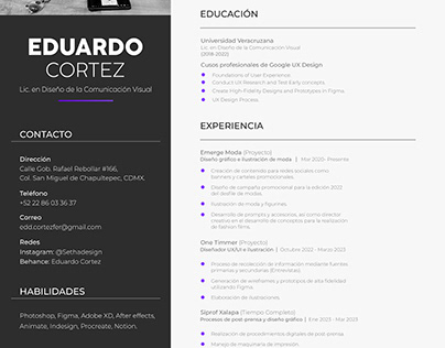 CV EDUARDO CORTEZ