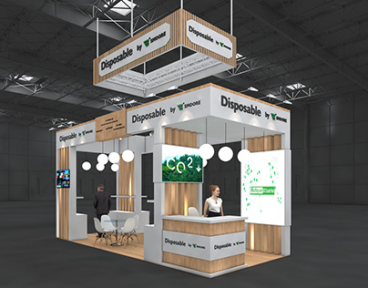 Exhibition Stand Design / Freelance 3D Designer