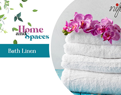 Home & Spaces bath Linen