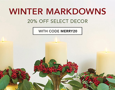 2023 Holiday Decor Sale Email