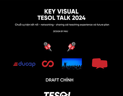 Project thumbnail - KEY VISUAL - TESOL TALK 2024