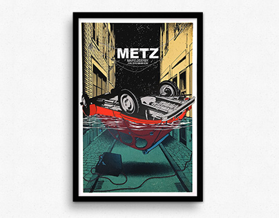 Metz – Gigposter