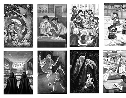 CHAPTER BOOK ILLUSTRATIONS
