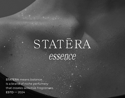 STATERA essence / Perfume Brand / Visual Identity