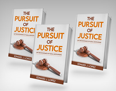 The Pursuit of Justice Book Cover Design