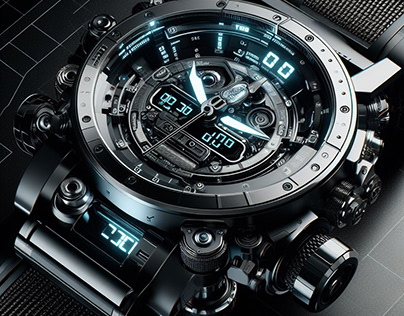 Futuristic Watch - Product Design