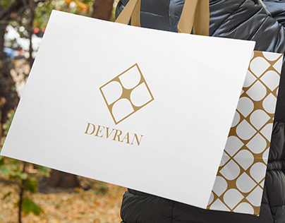 Devran Logo and Paper Bag Design