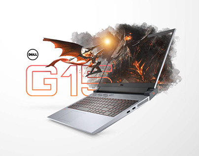 Dell G15 Gaming Laptop Design for Marketing