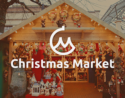 Christmas Market Logo Concept