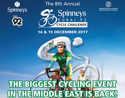 Spinneys Dubai 92 Cycle Challenge - Print and Digital
