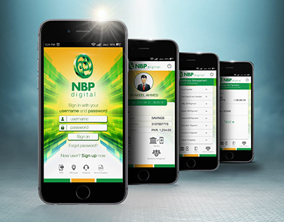 UI Mobile App Design - NBP