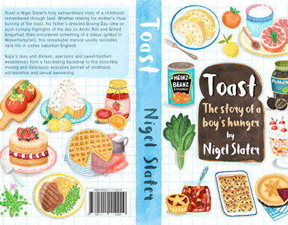 Toast Book Cover Design and Illustrations