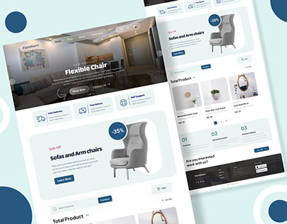 Furniture - Ecommerce Website Design Template