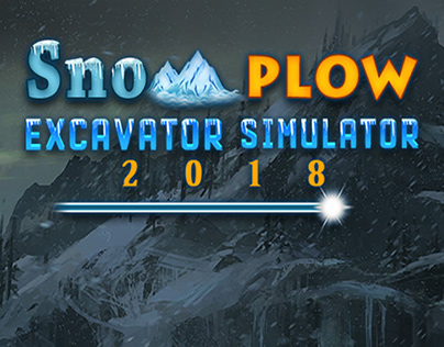 Snow Plow Excavator simulator 2018
