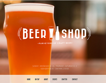 BeerShop Visual Design