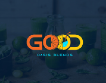 Good Oasis Blends Logo Design