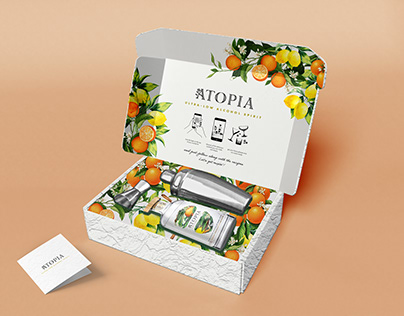 box design and AR idea for Atopia
