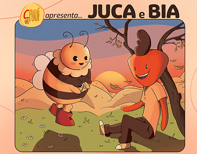 JUCA E BIA- Os Mascotes da Cajuí