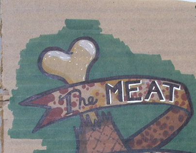 Cardboard Art: Inherit Meat