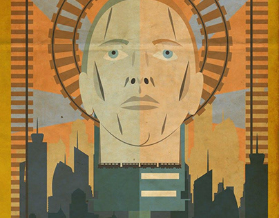 Trainspotting Poster (Art deco style)