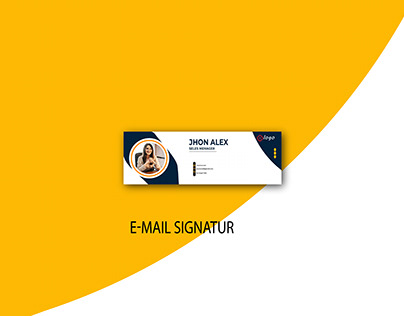 E-mail signatur design