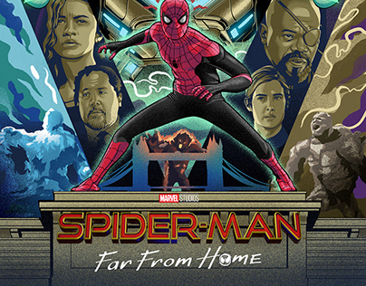 Spiderman : Far From Home Alternative Poster