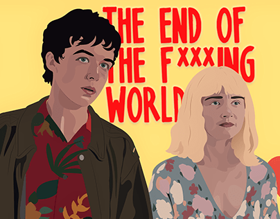 The End of the Fxxxing World - Illustration