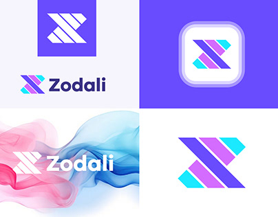 Z letter mark logo, modern logo, logo design