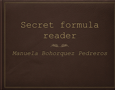 Secret Formula Reader