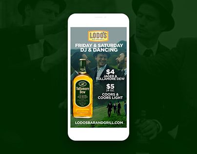Digital Poster Design • LODO'S Restaurant